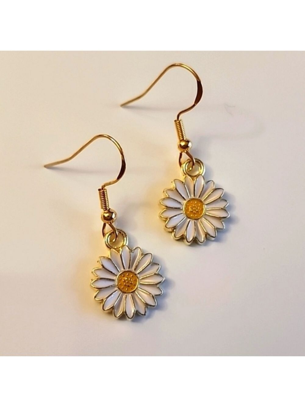 Flower Daisy Earrings 925S Posts Mini  EG